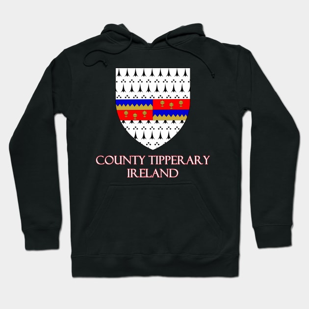 County Tipperary, Ireland - Coat of Arms Hoodie by Naves